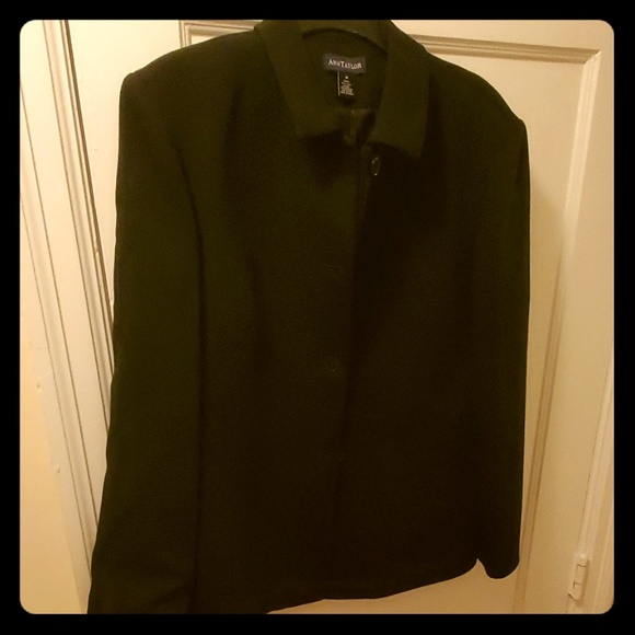 Ann Taylor Pants - Ann Taylor black wool pantsuit